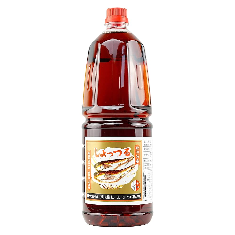 秋田しょっつる 1L ×4本 Amazon.co.jp: 高橋しょっつる屋 秋田名産 極上 浜しょっつる 塩